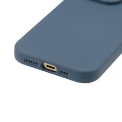 Coque silicone Bleu marine pour iPhone 11 photo 4