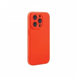Coque silicone MagSafe Rouge pour iPhone 12 photo 2
