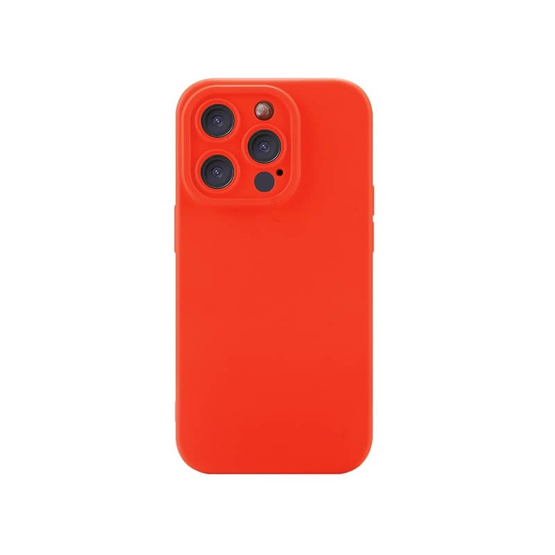 Coque silicone Rouge pour iPhone 14 Plus photo 1