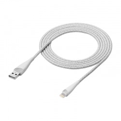 Câble tressé USB-C 1m Blanc photo 5