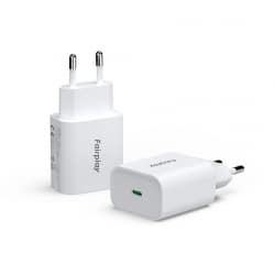 Chargeur 25W USB-C Blanc photo 5