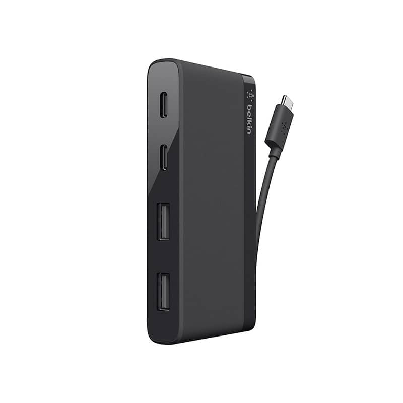 Hub 2 ports USB-A et 2 ports USB-C Belkin photo 1