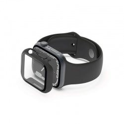 Protection avec bumper noir pour Apple Watch 41 mm séries 7, 8 et 9 photo 1