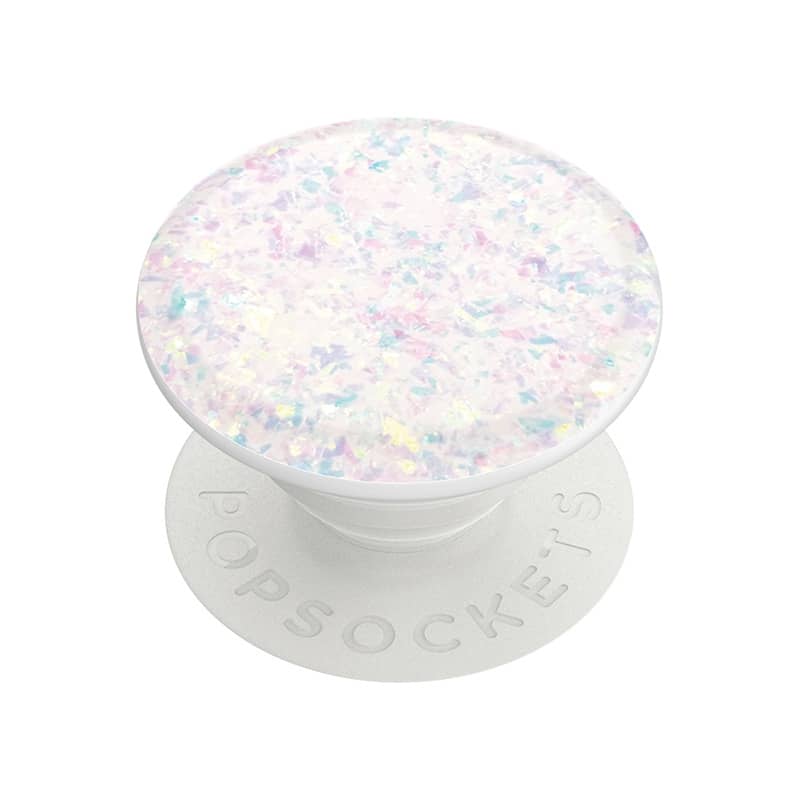 PopGrip de PopSockets motif Iridescent Confetti White photo 1