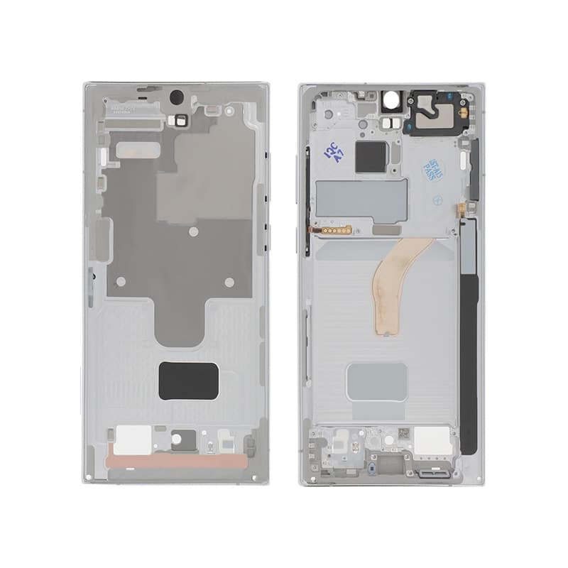 Châssis Intermédiaire pour Samsung Galaxy S22 Ultra Blanc photo 1