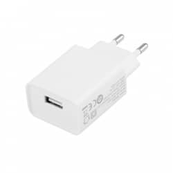 Chargeur secteur 12W USB-A Blanc photo 2