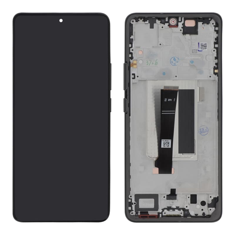 Ecran complet reconditionné avec châssis pour Redmi Note 13 Pro+ 5G - Noir_photo1