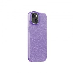 Coque Strass Violet pour IPhone 13 et iPhone 14 photo 1