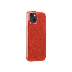 Coque Strass Rouge pour iPhone 14 Plus photo 1