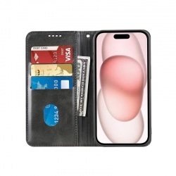 Etui portefeuille à clapet Noir pour Samsung Galaxy A05S photo 7