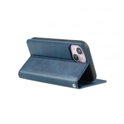 Etui portefeuille à clapet Bleu pour Samsung Galaxy A05S photo 3