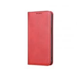 Etui portefeuille à clapet Rouge pour Samsung Galaxy A14 5G photo 1