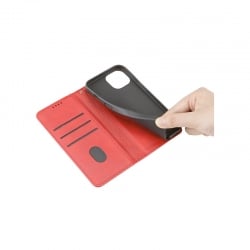 Etui portefeuille à clapet Rouge pour iPhone 11 Pro photo 4