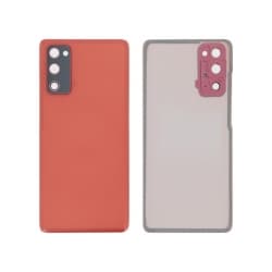Vitre arrière compatible Rouge pour Samsung Galaxy S20 FE/S20 FE 5G photo 1