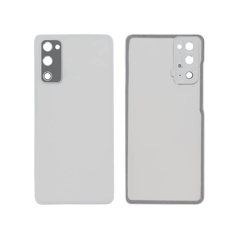 Vitre arrière compatible Blanche pour Samsung Galaxy S20 FE/S20 FE 5G photo 1