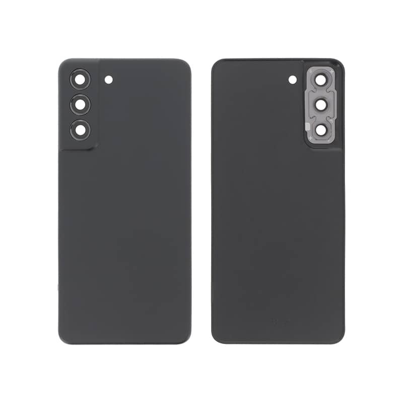 Vitre arrière compatible Noire pour Samsung Galaxy S21 FE photo 1