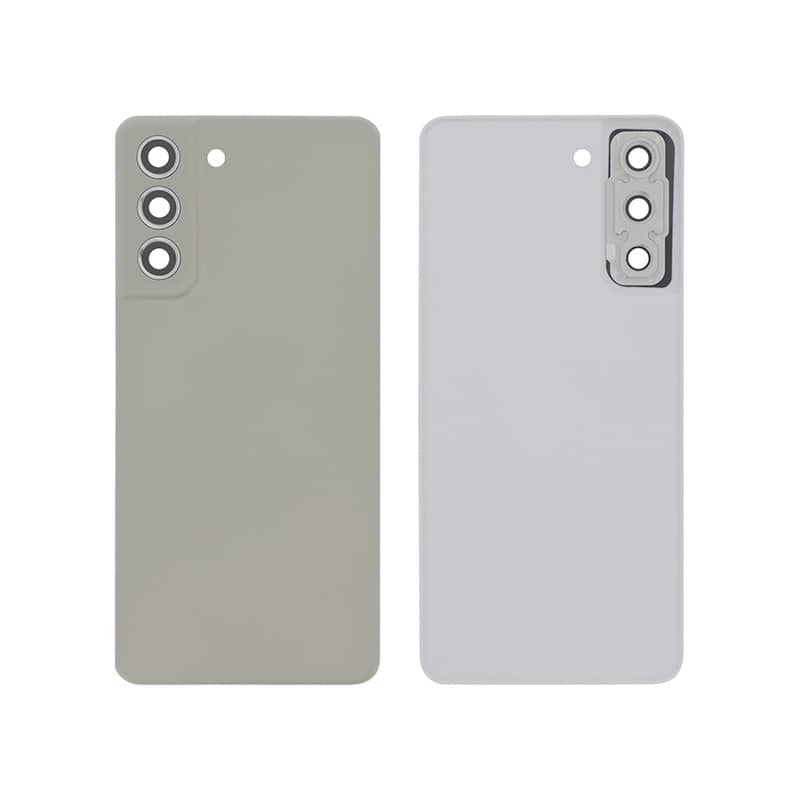 Vitre arrière compatible Olive pour Samsung Galaxy S21 FE photo 1