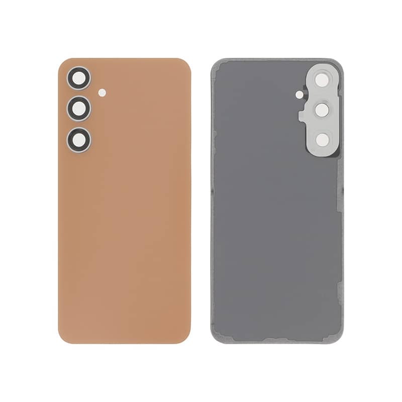 Vitre arrière compatible Orange pour Samsung Galaxy S23 FE photo 1