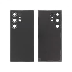 Vitre arrière compatible Titane Noir pour Samsung Galaxy S24 Ultra photo 1