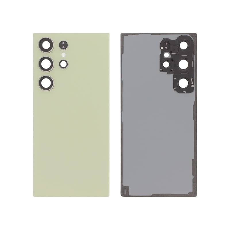 Vitre arrière compatible Titane Vert pour Samsung Galaxy S24 Ultra photo 1