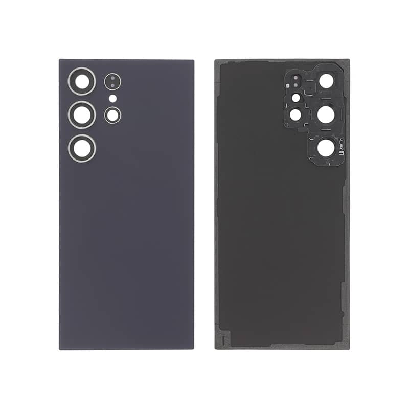 Vitre arrière compatible Titane Violet pour Samsung Galaxy S24 Ultra photo 1