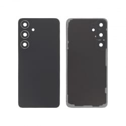 Vitre arrière compatible Noire pour Samsung Galaxy S24 photo 1