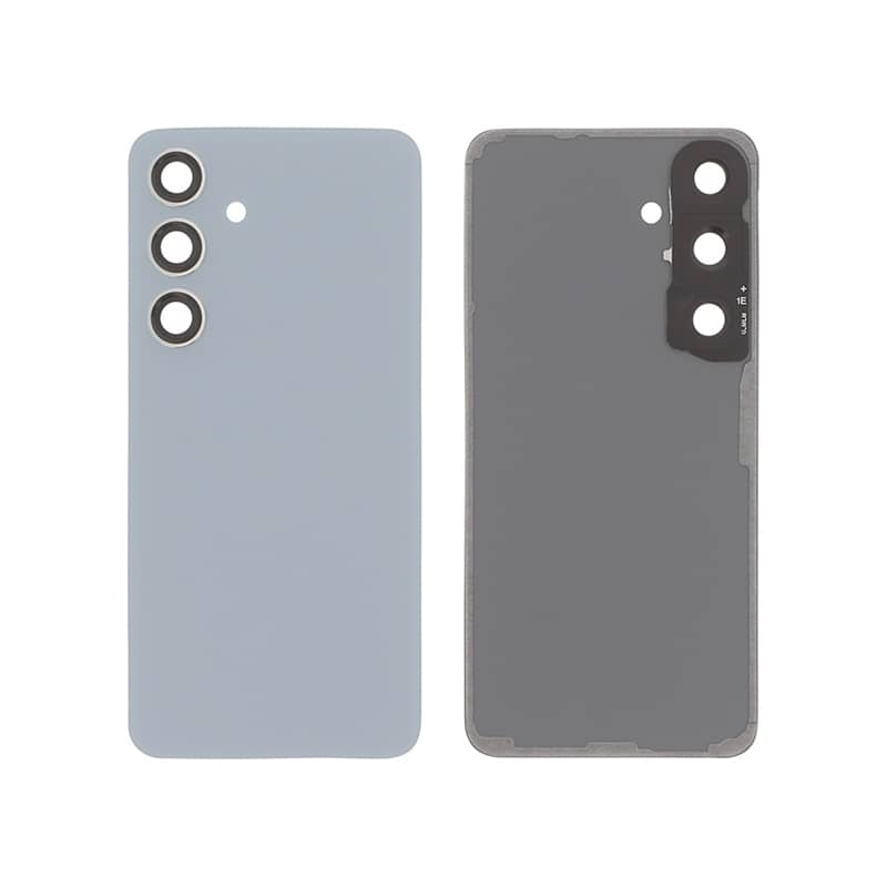 Vitre arrière compatible Bleu pour Samsung Galaxy S24 photo 1