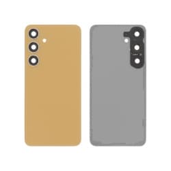 Vitre arrière compatible Orange pour Samsung Galaxy S24+