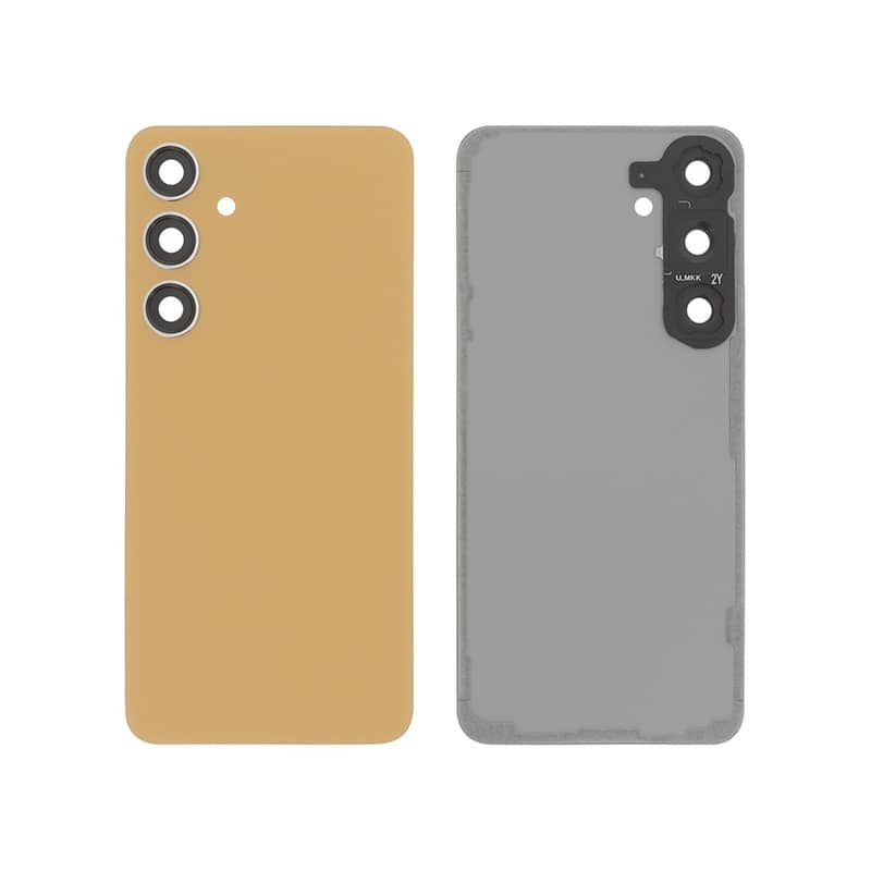 Vitre arrière compatible Orange pour Samsung Galaxy S24+