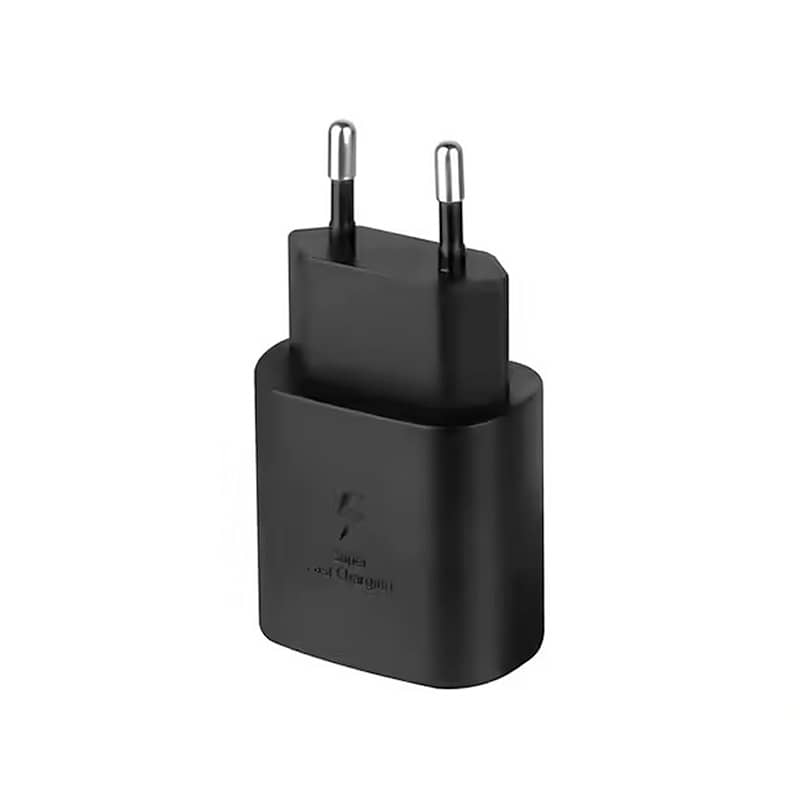 Chargeur Rapide 25W Samsung Noir photo 1