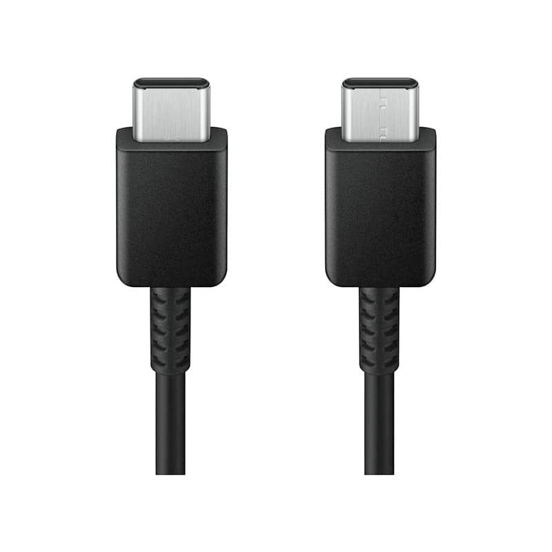 Câble USB-C vers USB-C 45W Samsung Noir, 1,8 m photo 1