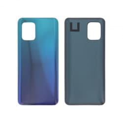 Vitre arrière bleue compatible pour Xiaomi Mi 10 Lite photo 1