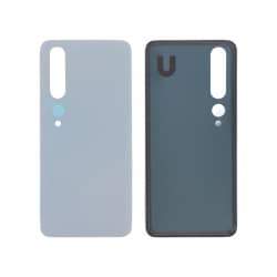 Vitre arrière blanche compatible pour Xiaomi Mi 10 Pro photo 1