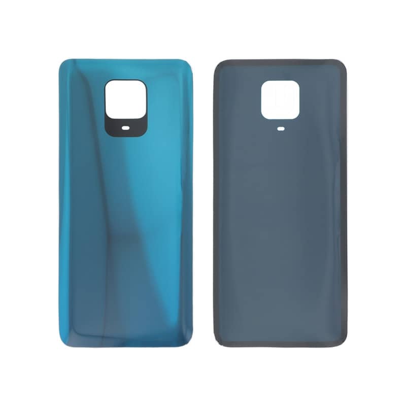 Vitre arrière bleue compatible pour Xiaomi Redmi Note 9S photo 1