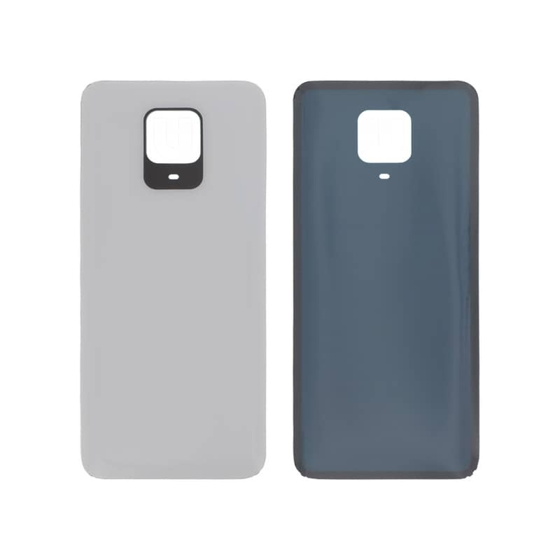 Vitre arrière blanche compatible pour Xiaomi Redmi Note 9S photo 1