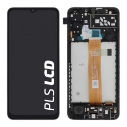 Bloc écran LCD pré-monté sur châssis pour Samsung Galaxy A04s noir_photo1