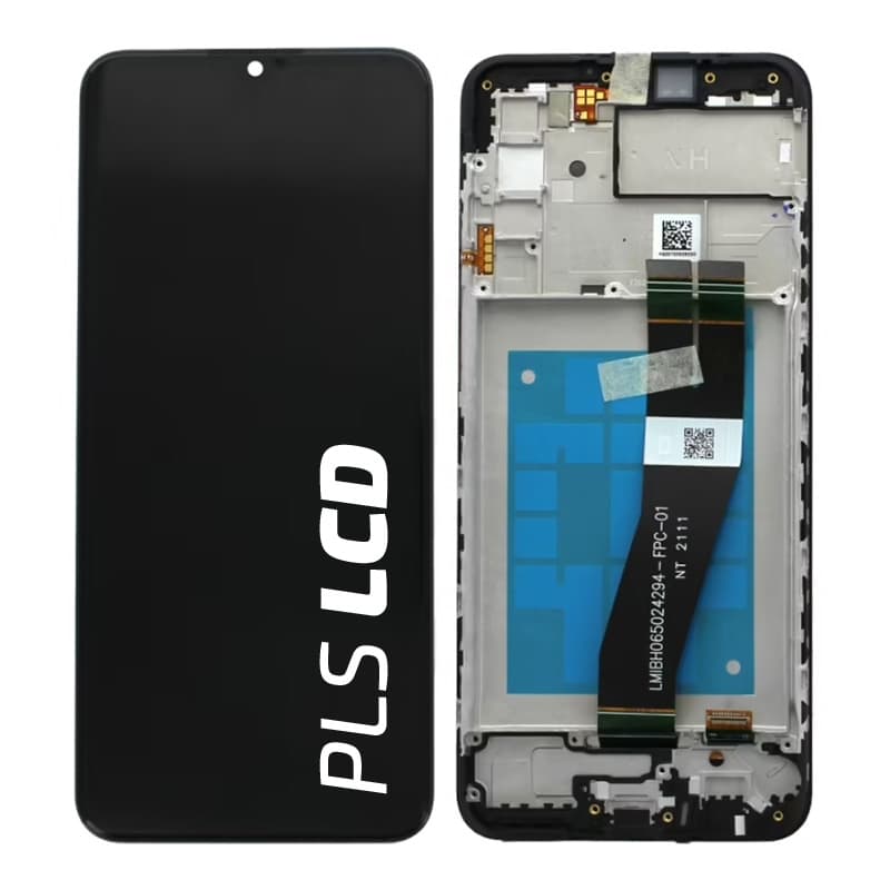 Bloc écran PLS LCD pré-monté sur châssis pour Samsung Galaxy A02s_photo1