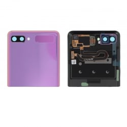 Vitre arrière et écran supérieurs pour Samsung Galaxy Z Flip Violet - photo 1