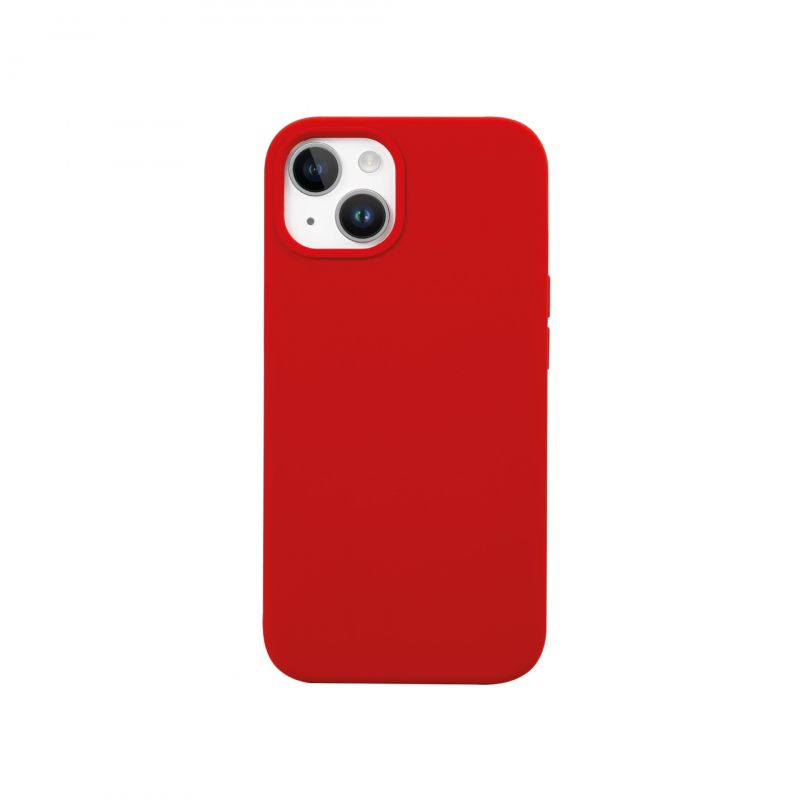 Housse silicone rouge pour iPhone 16 Pro Max