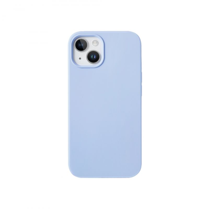 Housse silicone violette pour iPhone 16