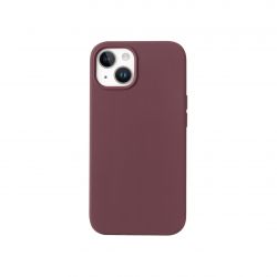 Housse silicone bordeaux pour iPhone 16