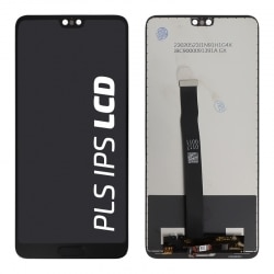 Ecran Noir avec vitre et LCD prémonté pour Huawei P20