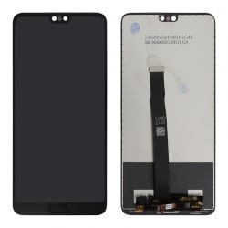 Ecran Noir avec vitre et LCD prémonté pour Huawei P20 2