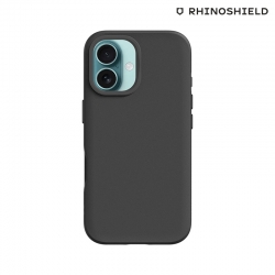 Coque RHINOSHIELD SolidSuit noire pour iPhone 16 photo 2