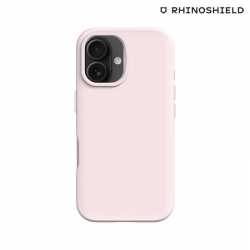 Coque RHINOSHIELD SolidSuit rose poudré pour iPhone 16 photo 2