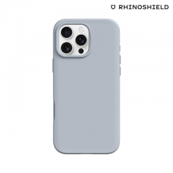 Coque RHINOSHIELD SolidSuit grise pour iPhone 16 Pro Max photo1