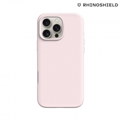 Coque RHINOSHIELD SolidSuit rose poudré pour iPhone 16 Pro Max photo3