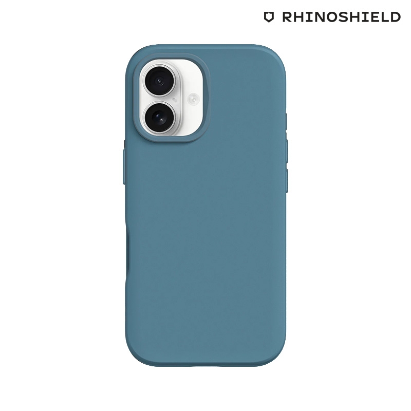 Coque RHINOSHIELD SolidSuit bleu océan pour iPhone 16 photo 1