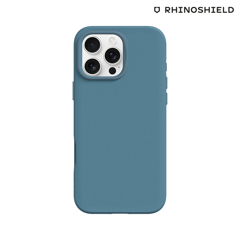 Coque RHINOSHIELD SolidSuit bleu océan pour iPhone 16 Pro Max photo1