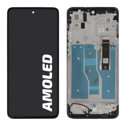 Bloc écran reconditionné avec châssis pour Motorola Moto G82 5G photo 1